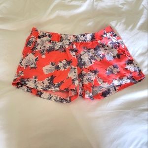 Red Floral Kut from the Kloth Shorts